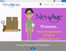 Tablet Screenshot of newagetransportation.com